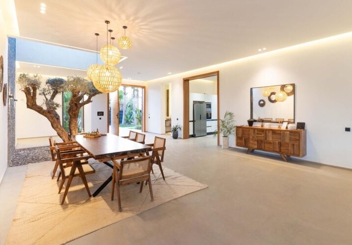 Villa neuve titrée contemporaine 4 chambres Route de l'Ourika-14