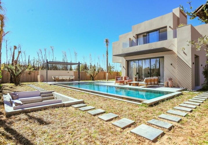 Villa neuve 4 chambres Axe Ourika-1
