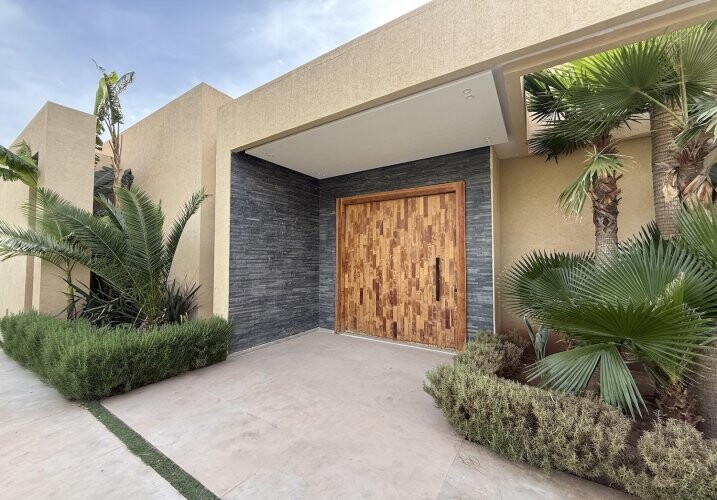 Villa neuve titrée contemporaine 4 chambres Route de l'Ourika-9