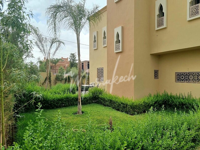 Villa de 4 chambres à louer vide sur la route d'ourika Location-11