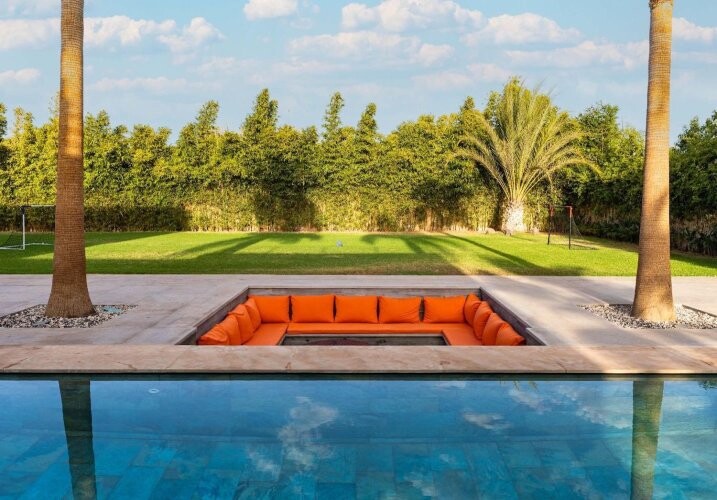 Villa neuve titrée contemporaine 4 chambres Route de l'Ourika-1