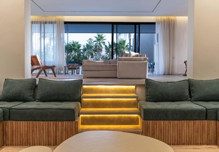 Villa neuve titrée contemporaine 4 chambres Route de l'Ourika-13
