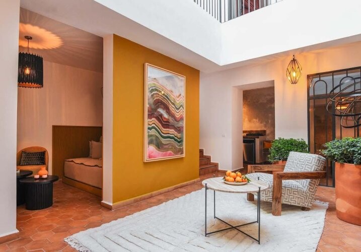 Riad de charme rénové 2 chambres Médina-11