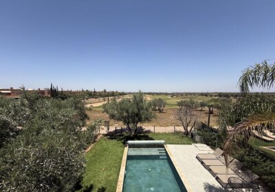 Villa 4 chambres première ligne de golf route de l'Ourika-7