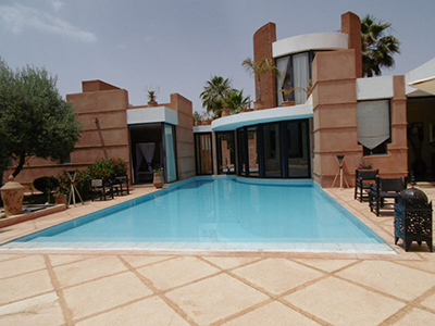 Villa 4 chambres axe Ourika