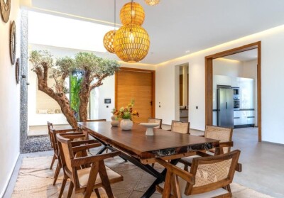 Villa neuve titrée contemporaine 4 chambres Route de l'Ourika-11
