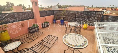 Médina, Riad de charme 6 chambres, spa, hammam, solarium, 250m2, sidi Mimoun, état neuf