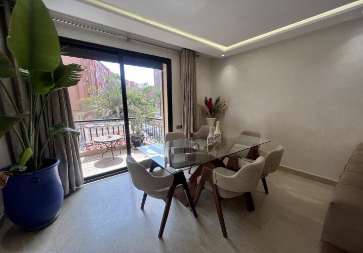 Appartement 2 Chambres avec terrasse Guéliz-1