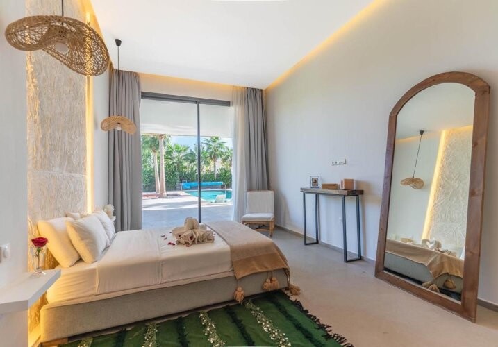 Villa neuve titrée contemporaine 4 chambres Route de l'Ourika-9