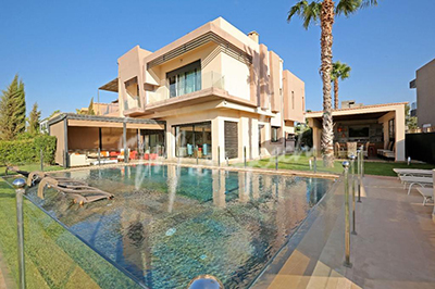 Fabuleuse  villa contemporaine sur le golf-1