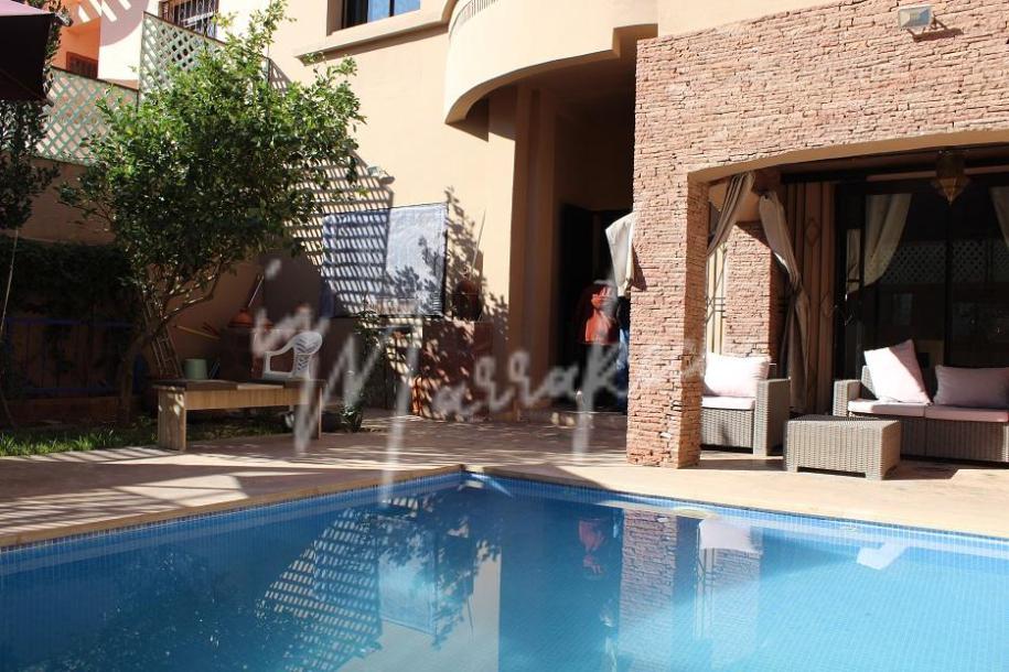 Villa semi- meublée à louer au portes de Marrakech-0