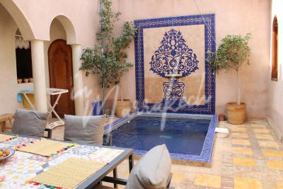 Magnifique villa riad à vendre à la palmeraie