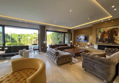 Villa contemporaine 4 suites avec piscine et jacuzzi Route de Tahanaout-2