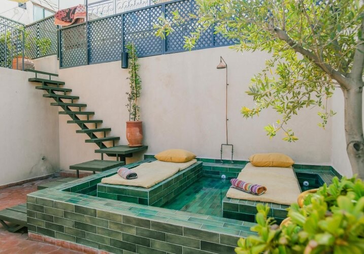 Riad de charme rénové 2 chambres Médina-1