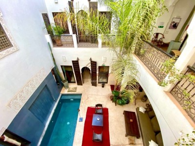 RIAD MAISON D’HÔTE AVEC PISCINE DE 5 CHAMBRES À KASBAH MARRAKECH MÉDINA