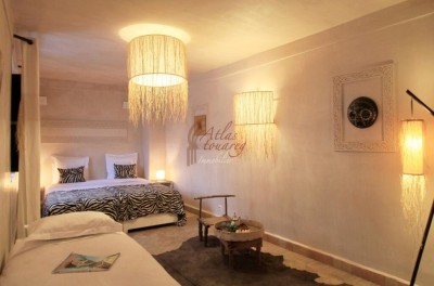 RIAD MAISON D’HÔTE AVEC PISCINE DE 5 CHAMBRES À KASBAH MARRAKECH MÉDINA