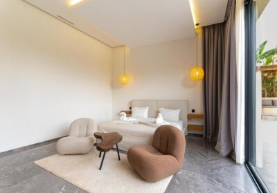 Villa neuve titrée contemporaine 4 chambres Route de l'Ourika-5
