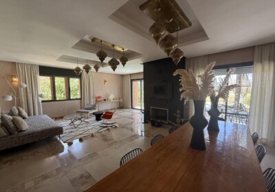 Villa 4 chambres première ligne de golf route de l'Ourika-5