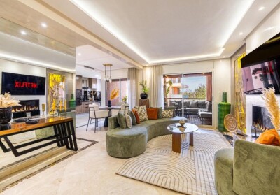 Bel appartement refait 2 chambres Hivernage-3