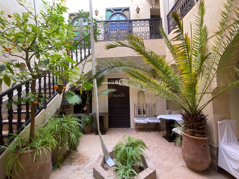 VENTE RIAD DE 4 CHAMBRES À DERB DABACHI MARRAKECH MÉDINA-18