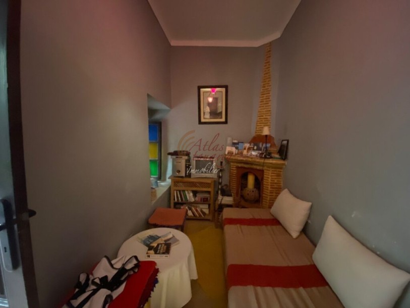 VENTE RIAD DE 4 CHAMBRES À DERB DABACHI MARRAKECH MÉDINA-3