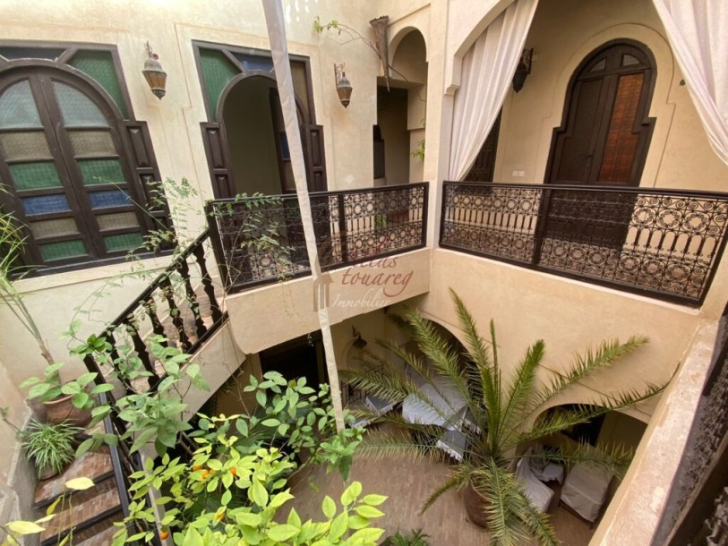 VENTE RIAD DE 4 CHAMBRES À DERB DABACHI MARRAKECH MÉDINA-13