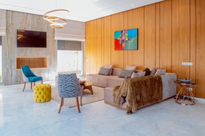 Villa semi fini à vendre sure la Route d'Amzmiz