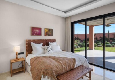 Villa neuve et titrée 3 chambres Palmeraie-4